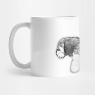 Pembroke Welsh Corgi Sleep Sketch Mug